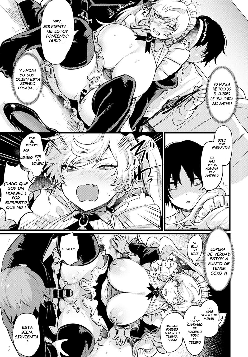 Okane Daisuki! Nyotaika Baito - Page 11