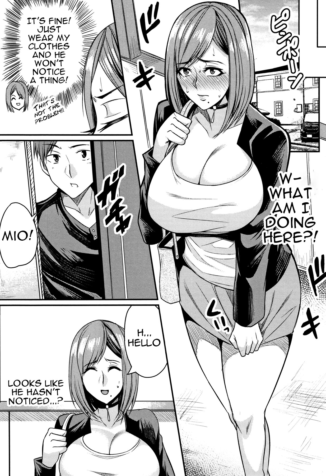 Tsuma Chichi Temptation | Wife Breast Temptation Ch. 1-4 - Page 24