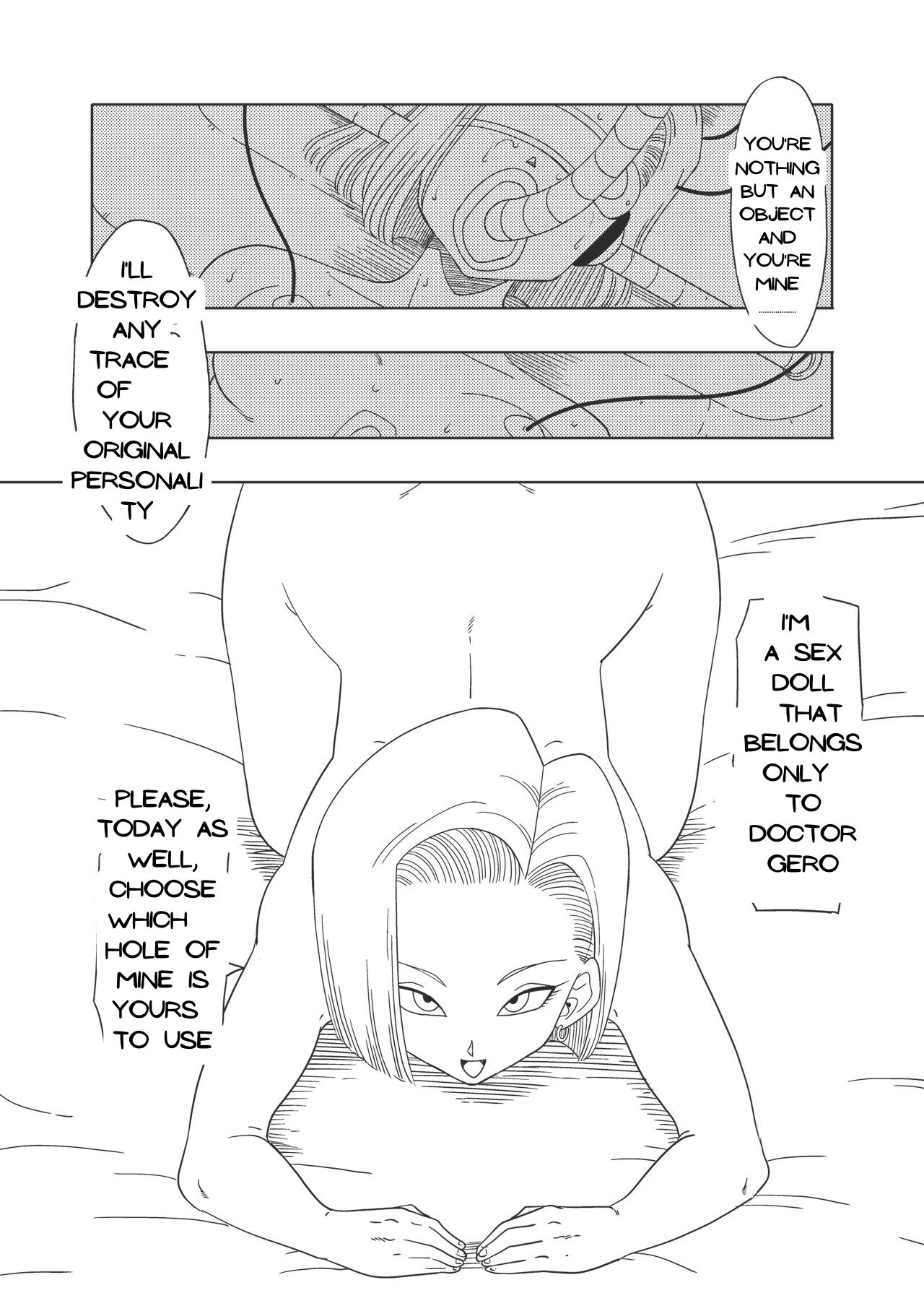 DB-X Doctor Gero x Android 18 - Page 23