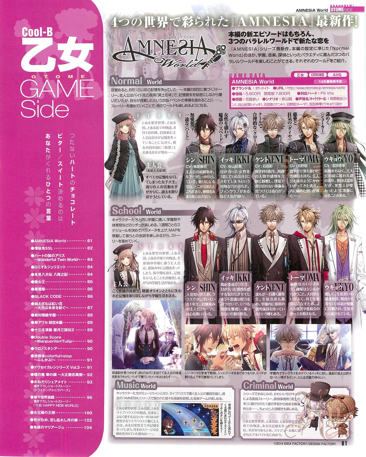 Cool-B Vol.54 2014-03 - Page 83
