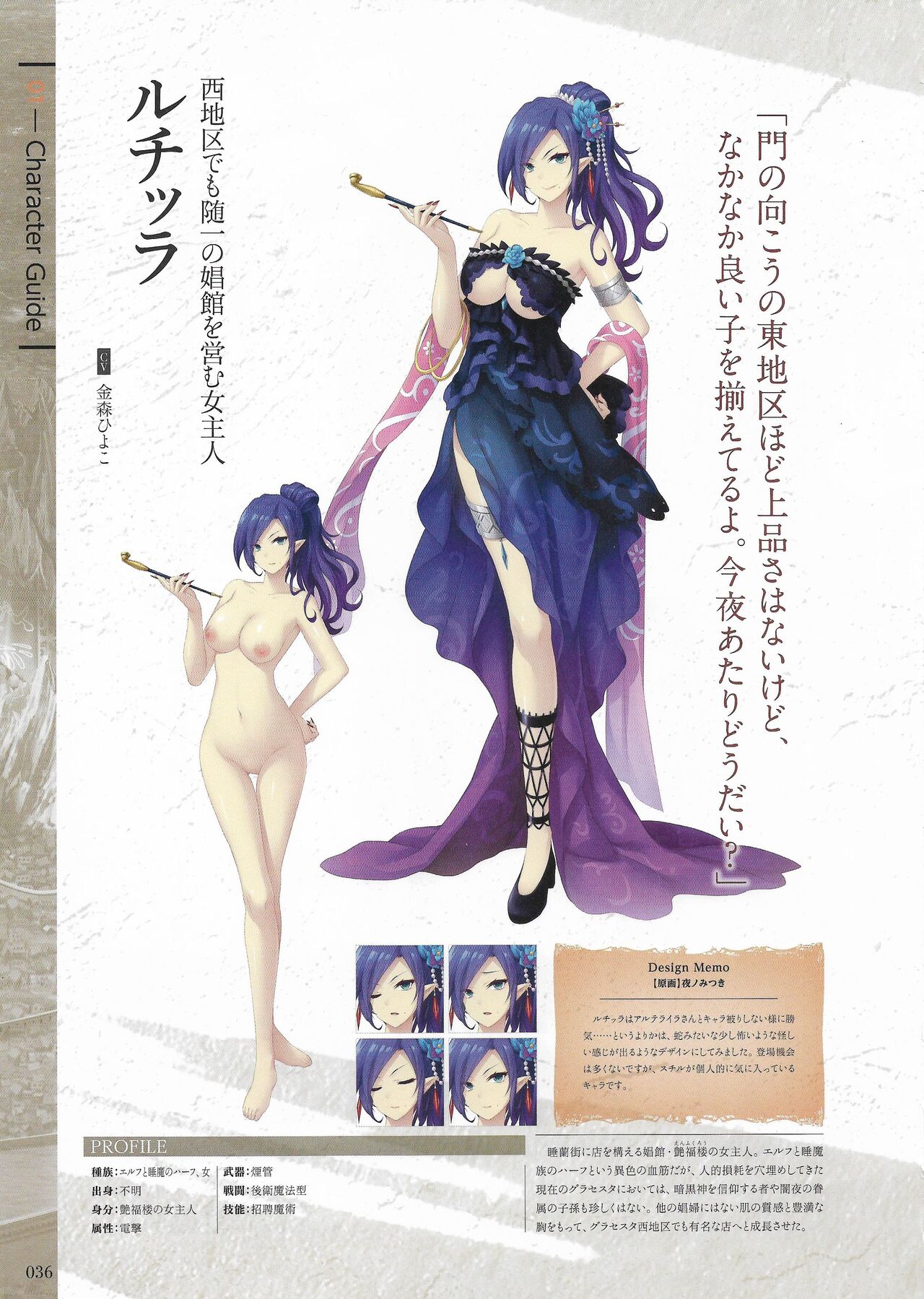 Fuukan no Grasesta Perfect Guidebook - Page 38