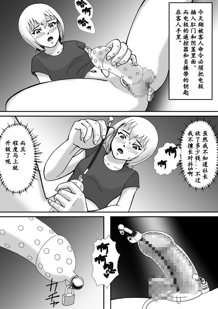 こんなふうにマゾにされていくのね。ニューハーフ娼婦露出調教旅行 - Page 9