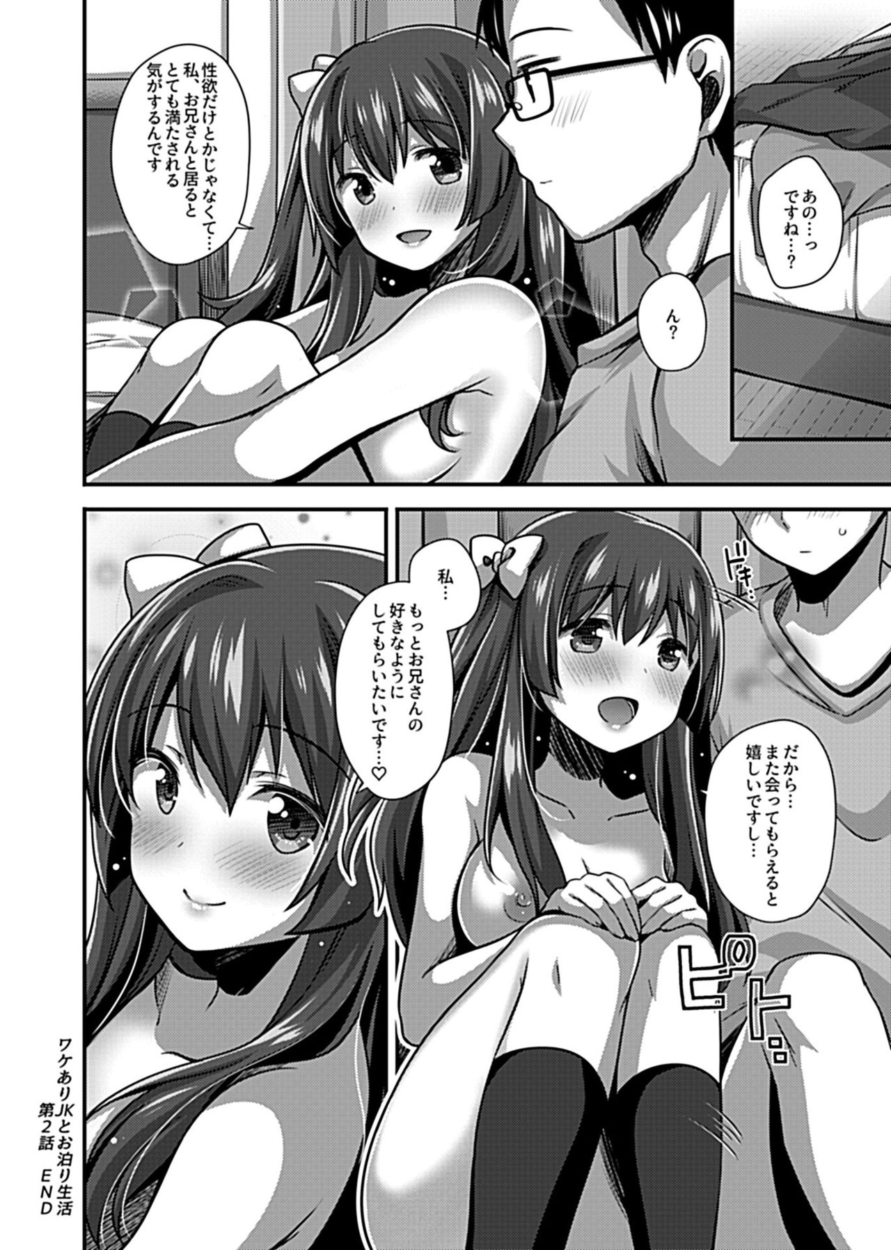 ワケありJKとお泊り生活 - Page 37