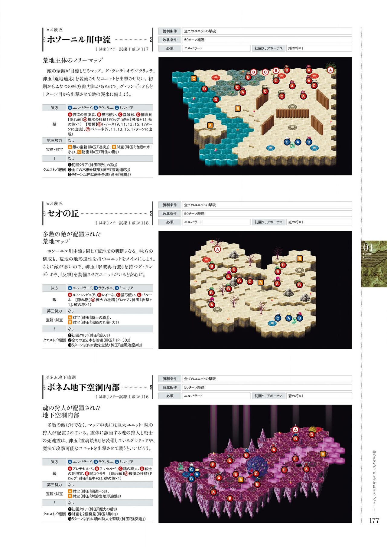 Kami No Rhapsody Perfect Guidebook - Page 176