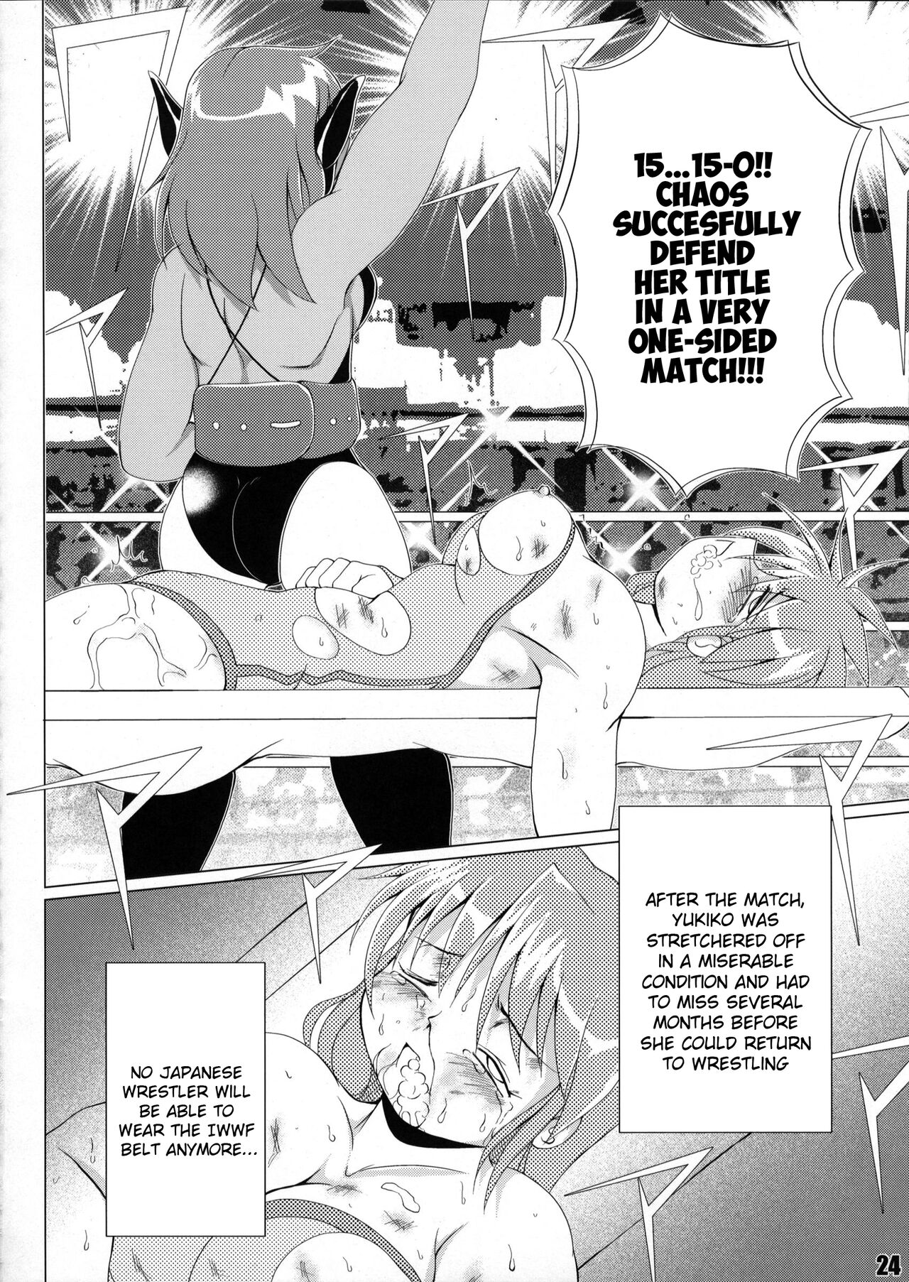 Mighty Yukiko vs Dark Star Chaos (FALLIN' ANGELS4 - Page 20
