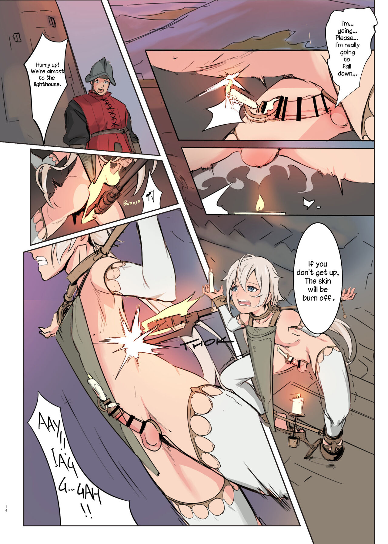 Hostage Slave of the Empire - The Candle Boy - Page 14