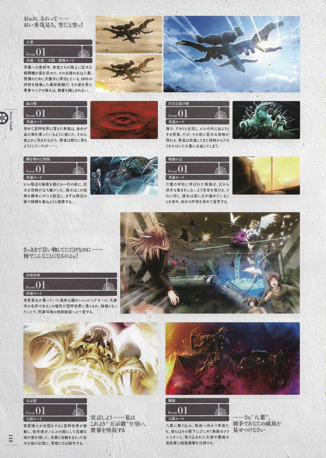 Soukoku no Arterial Perfect Guidebook - Page 121