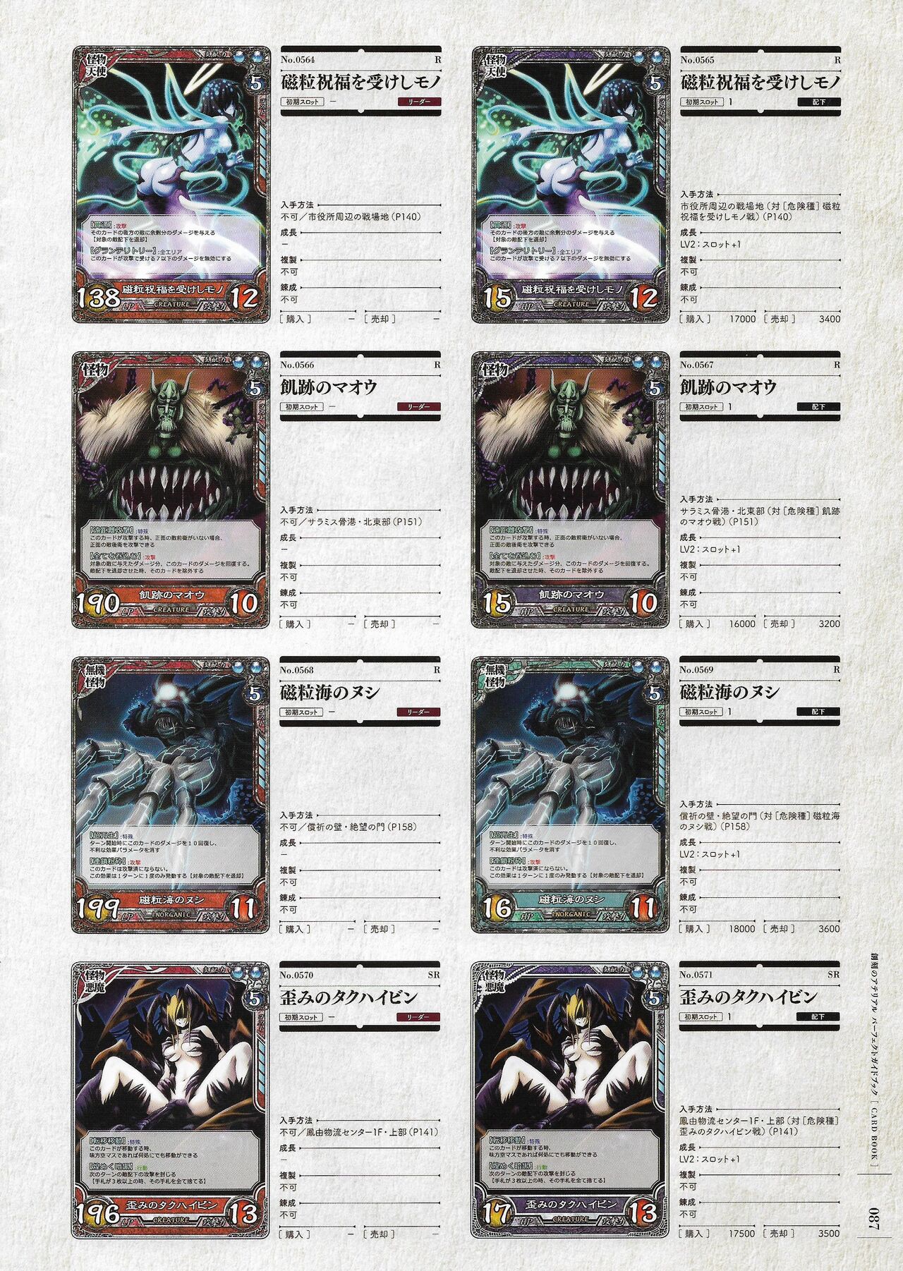 Soukoku no Arterial Perfect Guidebook - Page 298