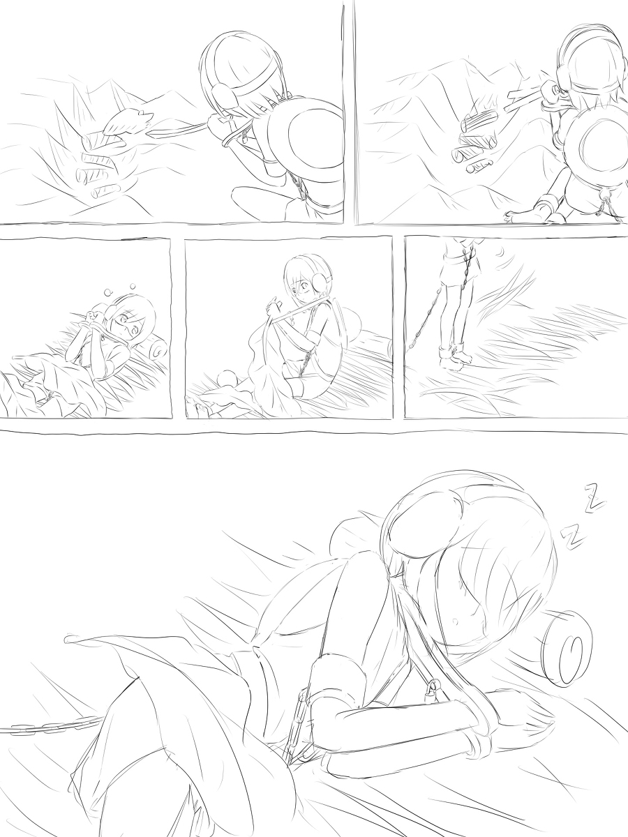 Selfbondage challage Survive in island 1-4 - Page 18