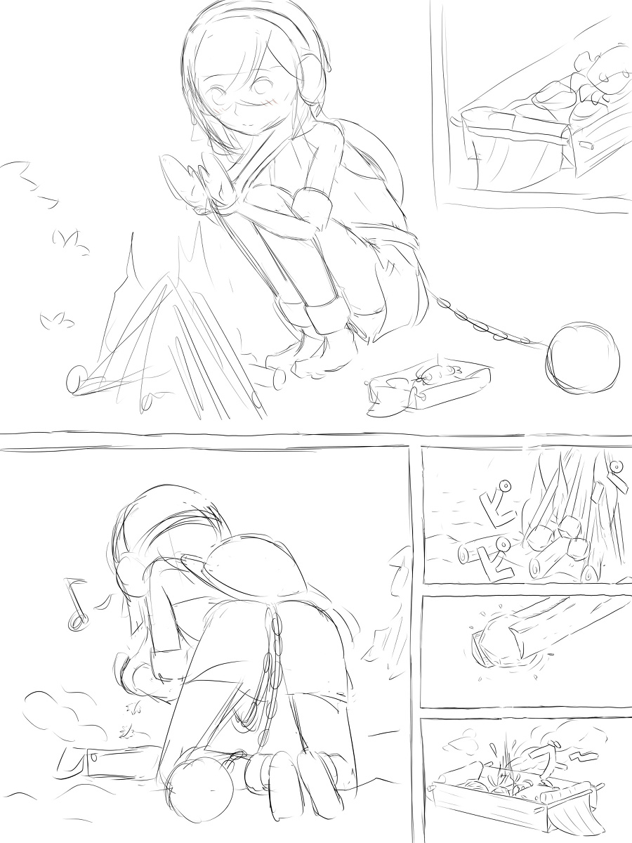 Selfbondage challage Survive in island 1-4 - Page 30