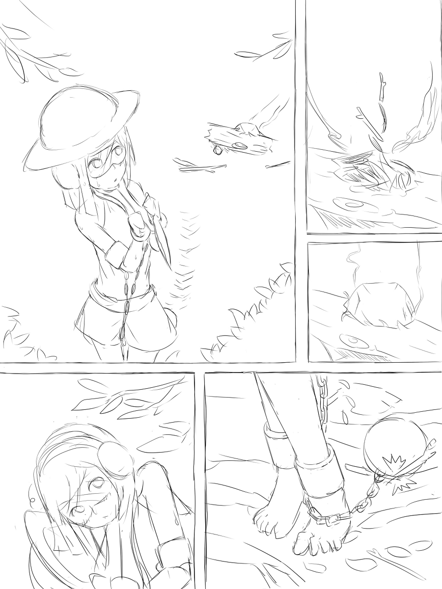 Selfbondage challage Survive in island 1-4 - Page 34