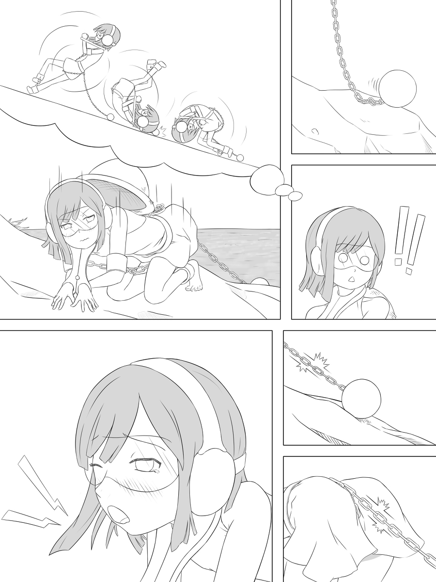Selfbondage challage Survive in island 1-4 - Page 62