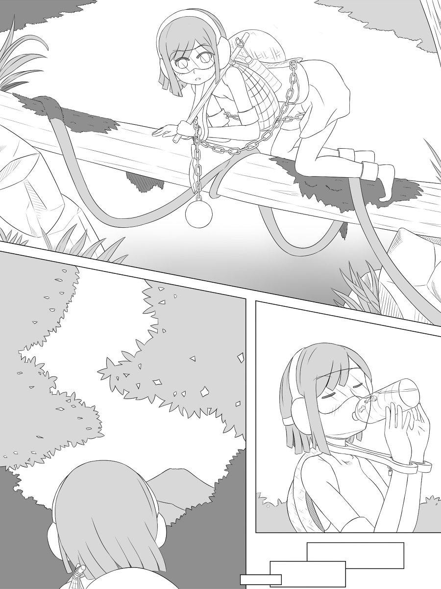 Selfbondage challage Survive in island 1-4 - Page 70