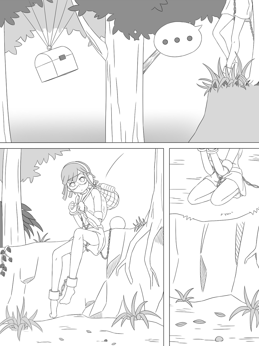 Selfbondage challage Survive in island 1-4 - Page 73