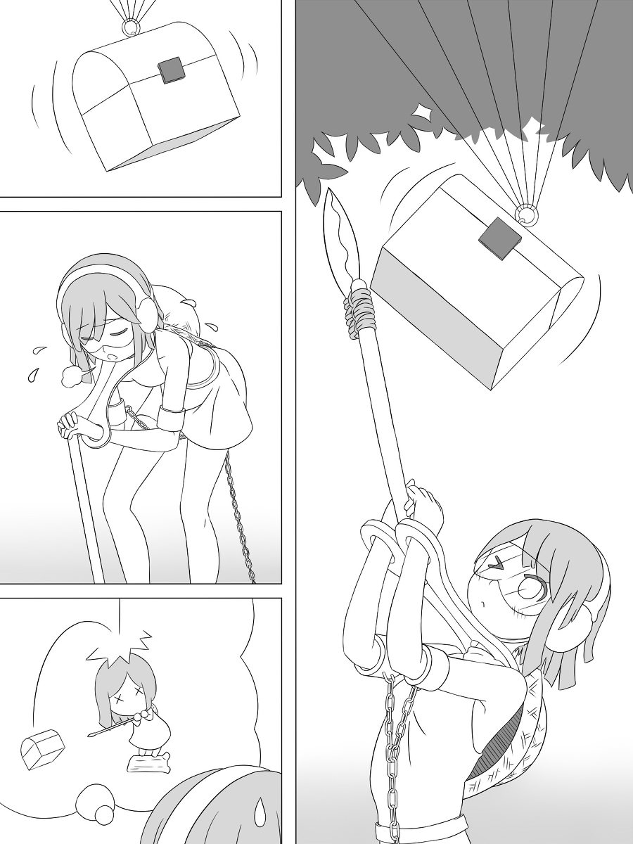 Selfbondage challage Survive in island 1-4 - Page 75