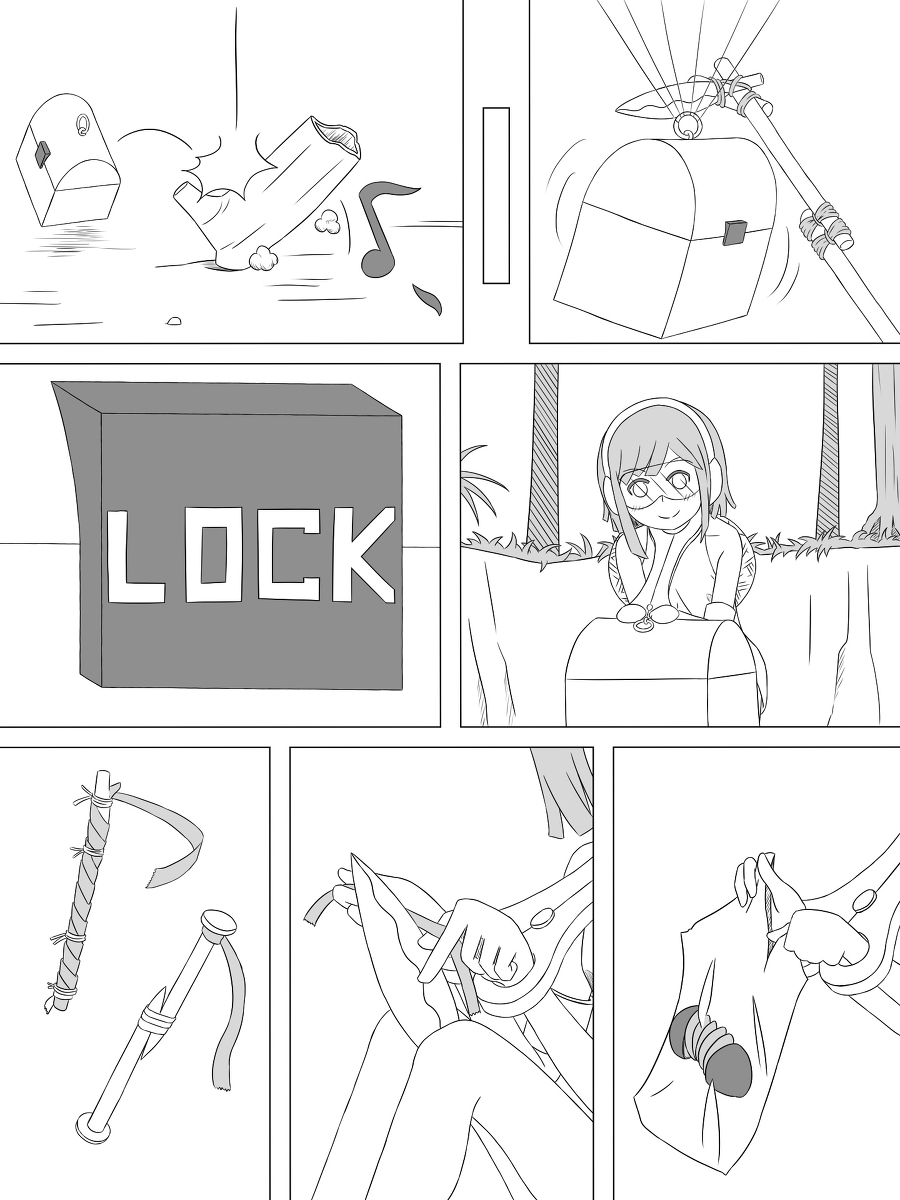 Selfbondage challage Survive in island 1-4 - Page 77
