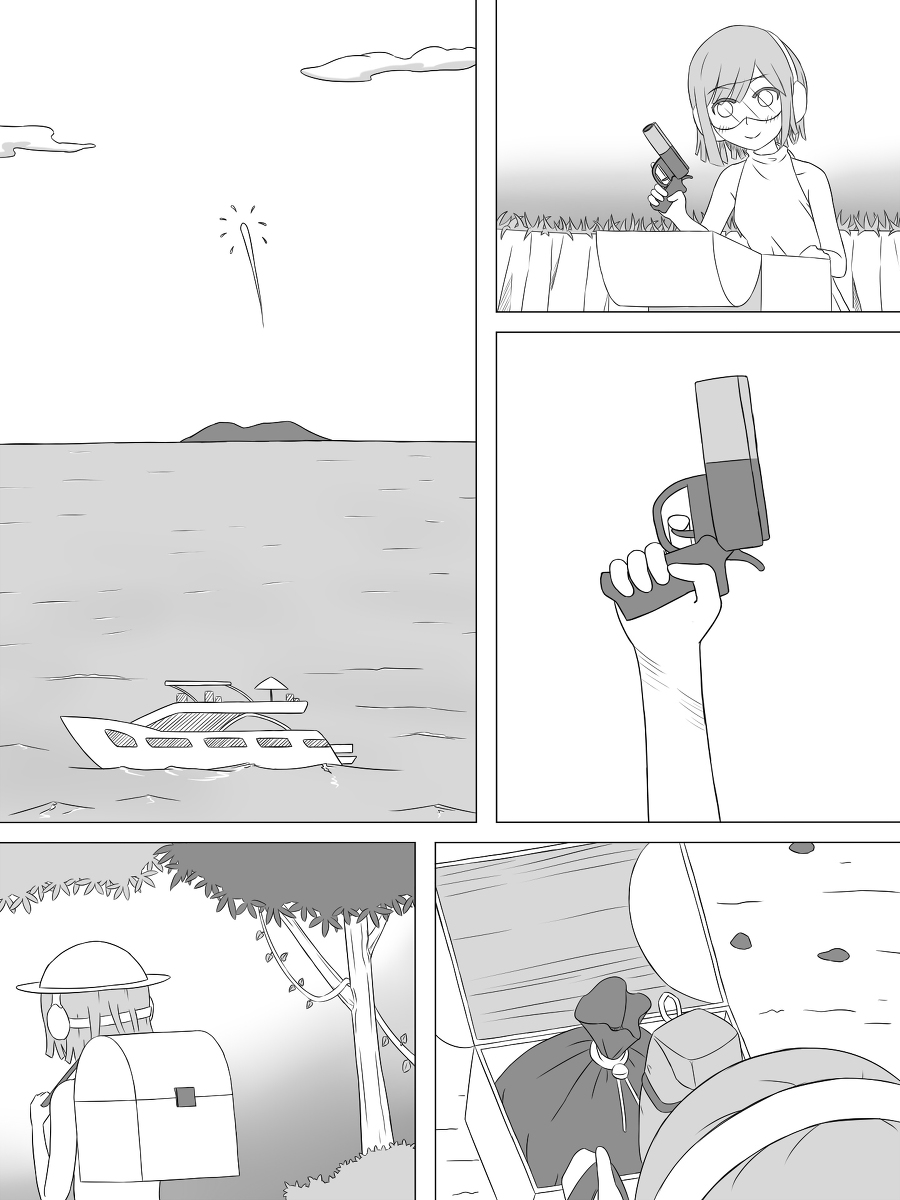 Selfbondage challage Survive in island 1-4 - Page 83
