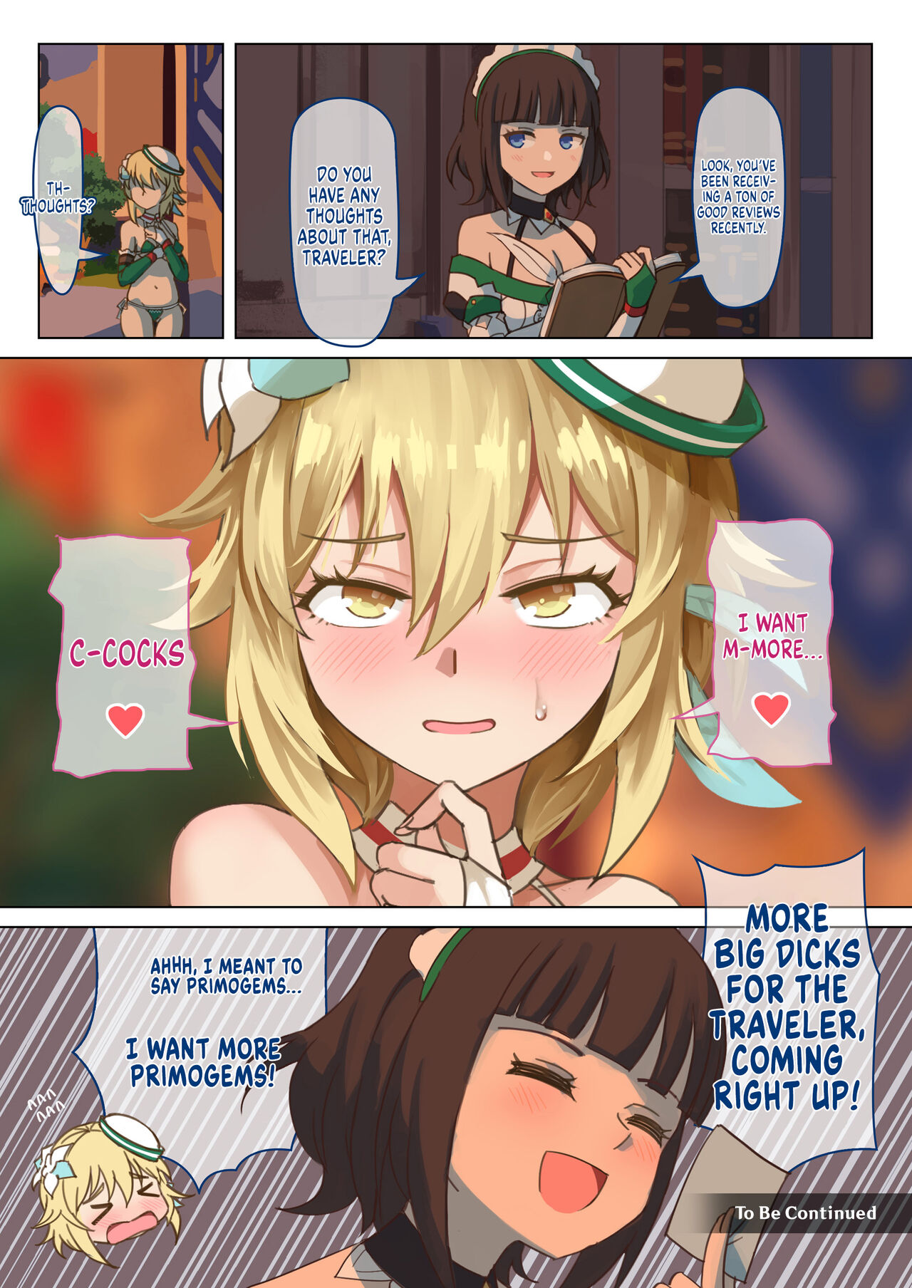 Mondstadt Hot Springs Festival  - Interlude - Page 19