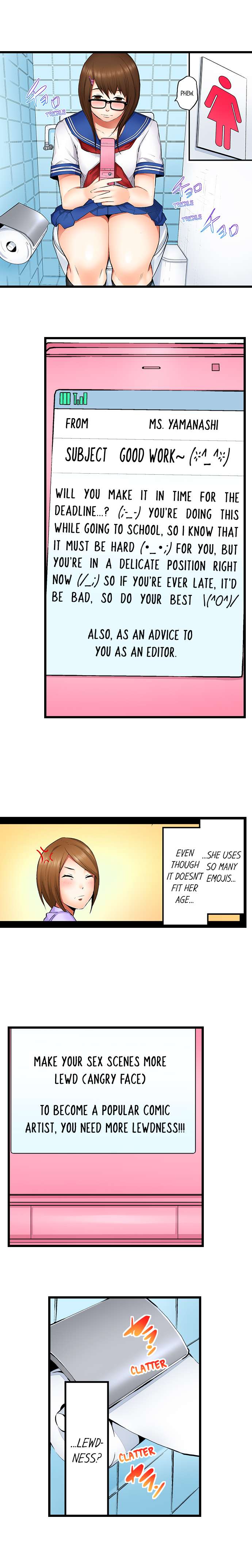 She’s a Hentai Artist - Page 9
