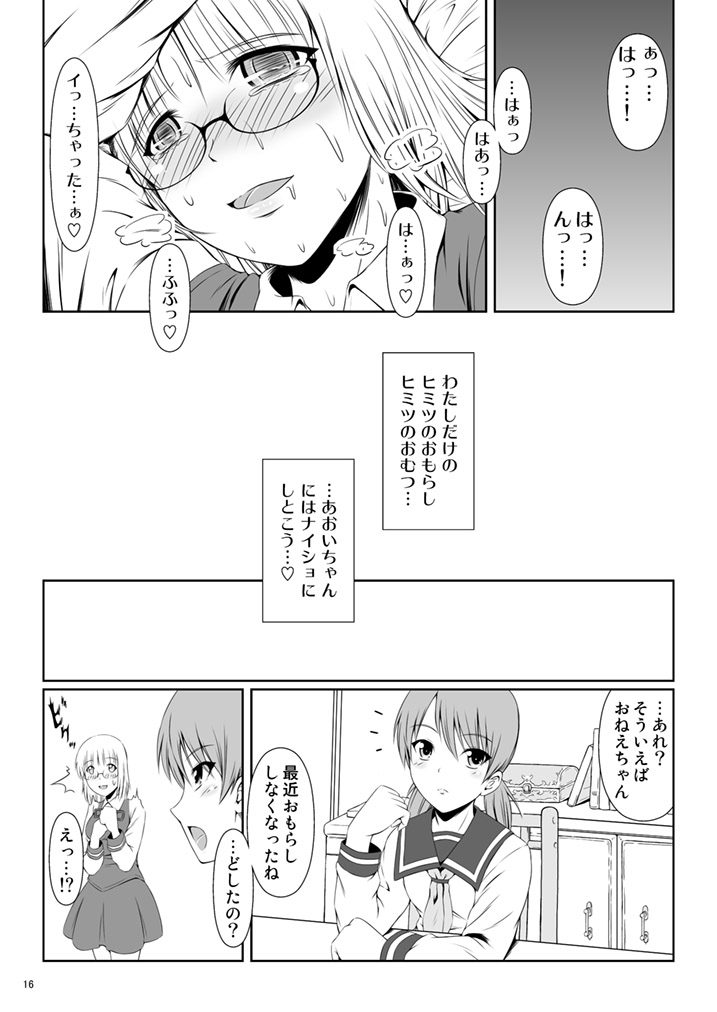 Naisho Nano! -Haruhara-ke Sanshimai Monogatari- - Page 15