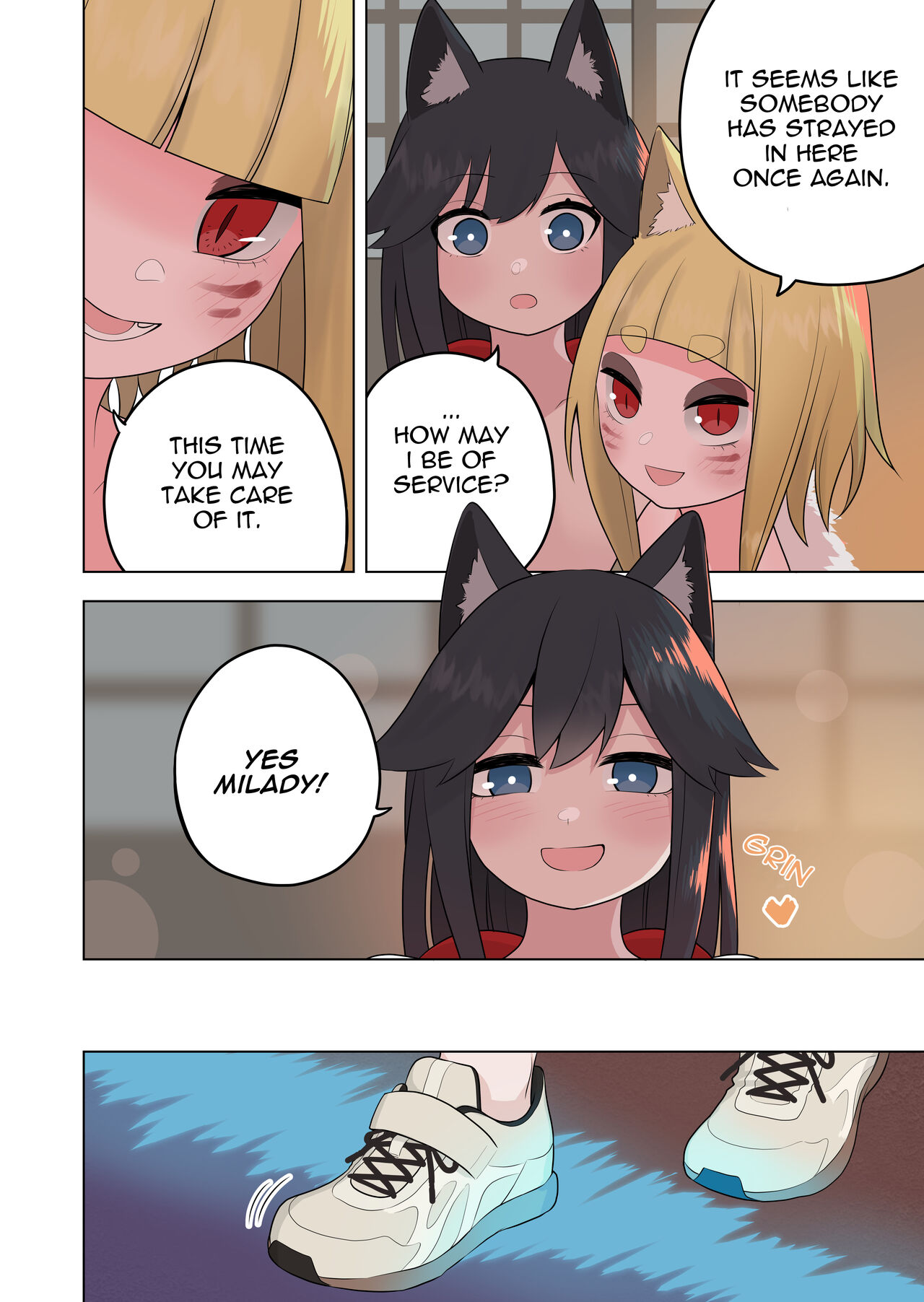 Inran Kitsune Musume no Kamikakushi - Page 34