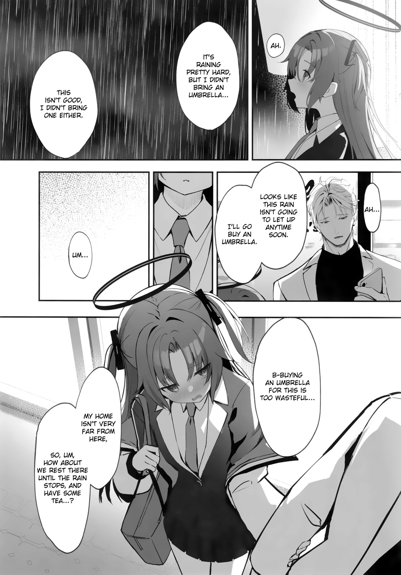 Ame to Shousou - rain and impatience - Page 12