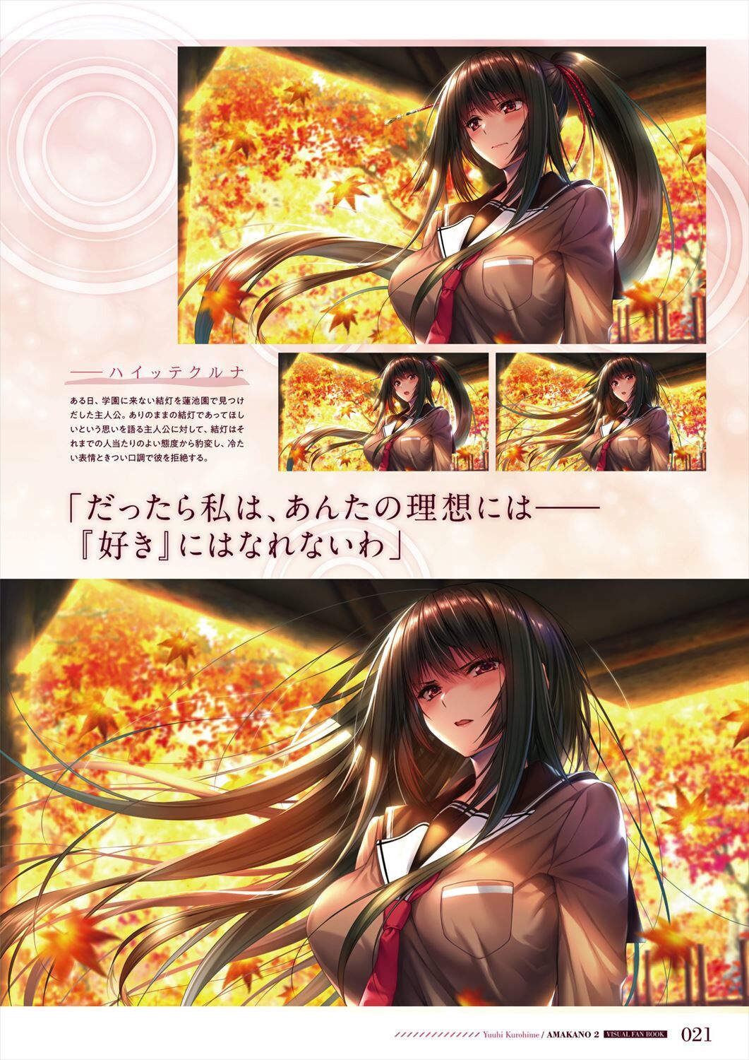 Amakano 2 Visual Fan Book - Page 23
