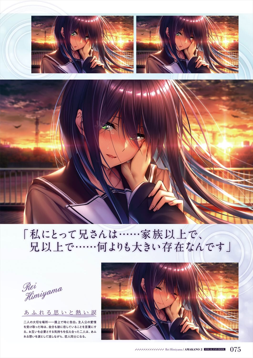 Amakano 2 Visual Fan Book - Page 77