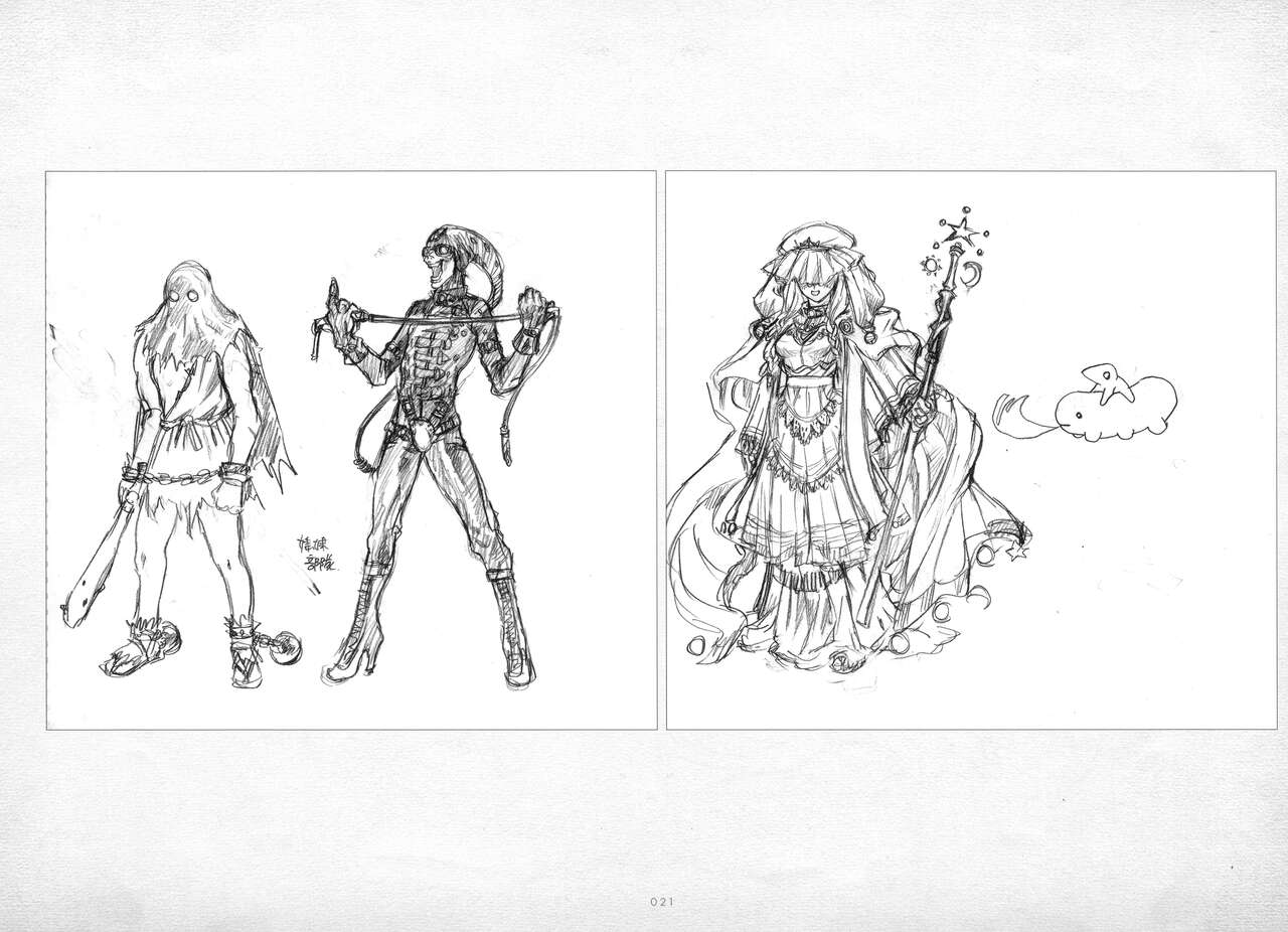 ALICESOFT ORION SCRIBBLES with CROQUIS ULTIMATE EDITION VOL.3 織音計画特別版  ラフ画集 - Page 22