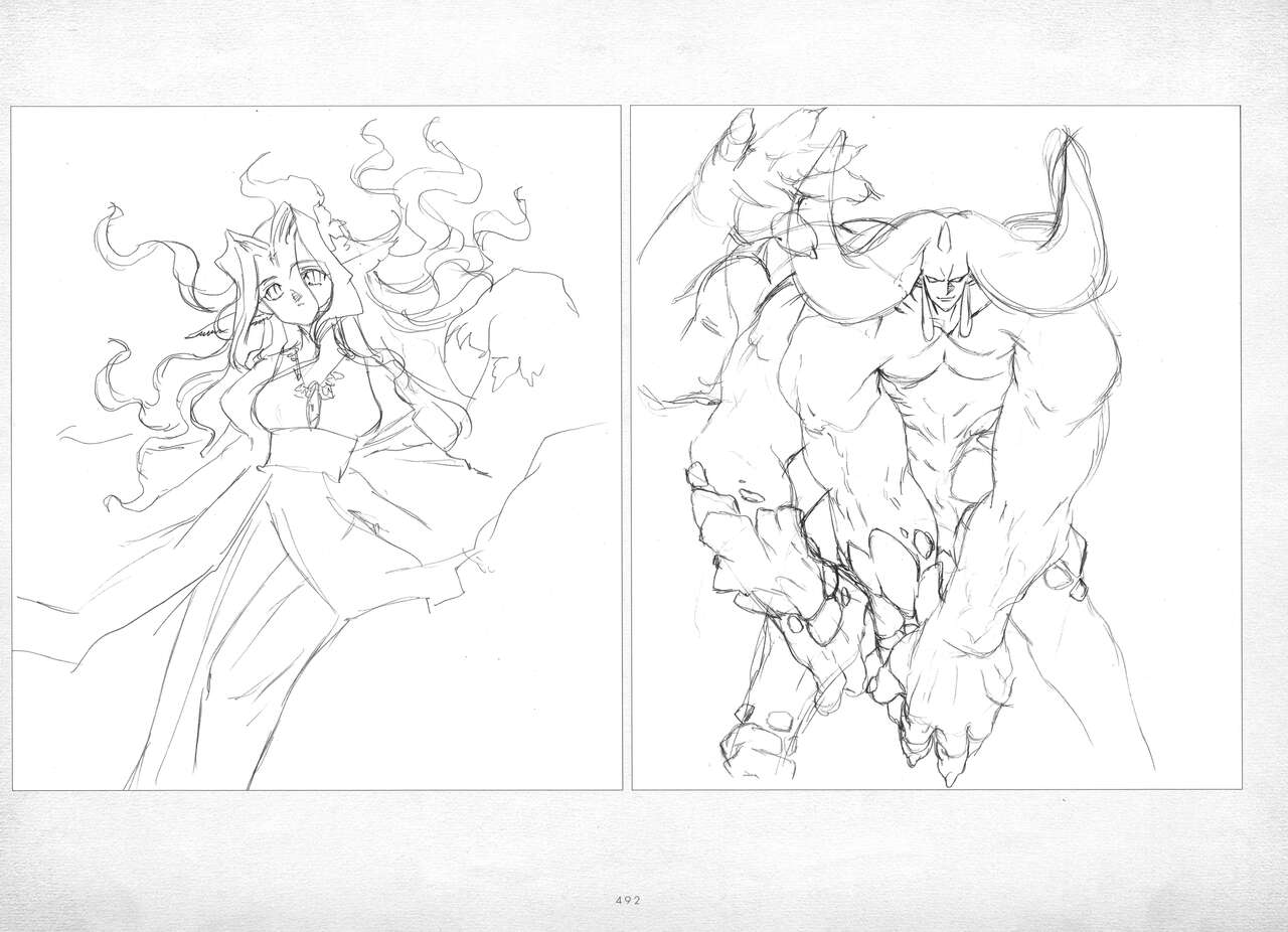 ALICESOFT ORION SCRIBBLES with CROQUIS ULTIMATE EDITION VOL.3 織音計画特別版  ラフ画集 - Page 493