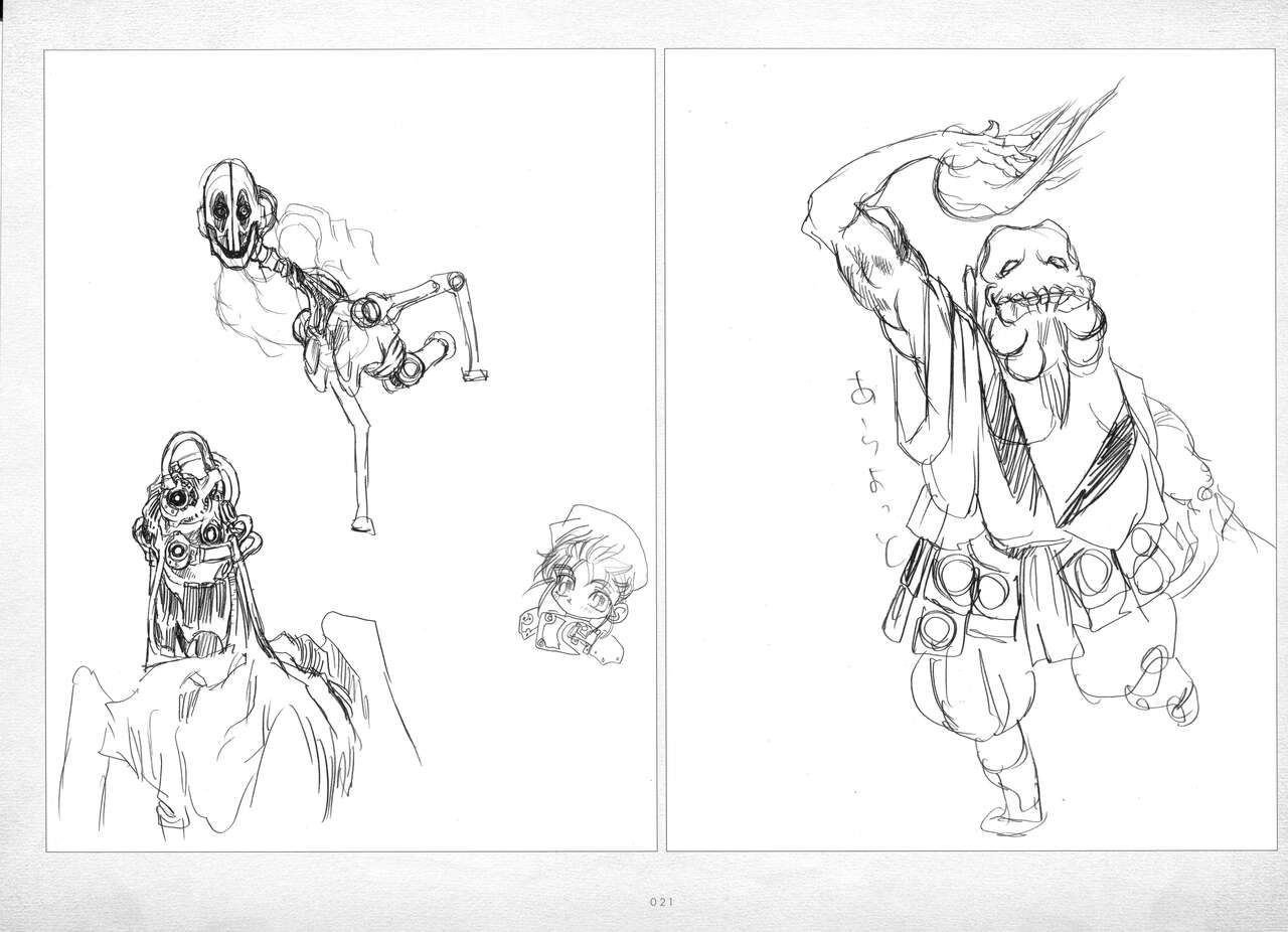 ALICESOFT ORION SCRIBBLES with CROQUIS ULTIMATE EDITION VOL.2 織音計画特別版  ラフ画集 - Page 22