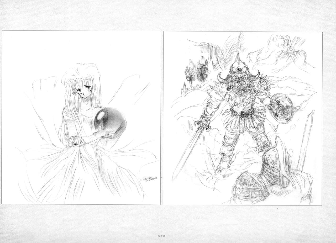 ALICESOFT ORION SCRIBBLES with CROQUIS ULTIMATE EDITION VOL.1 織音計画特別版  ラフ画集 - Page 41