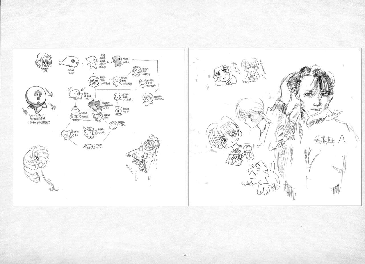 ALICESOFT ORION SCRIBBLES with CROQUIS ULTIMATE EDITION VOL.1 織音計画特別版  ラフ画集 - Page 482