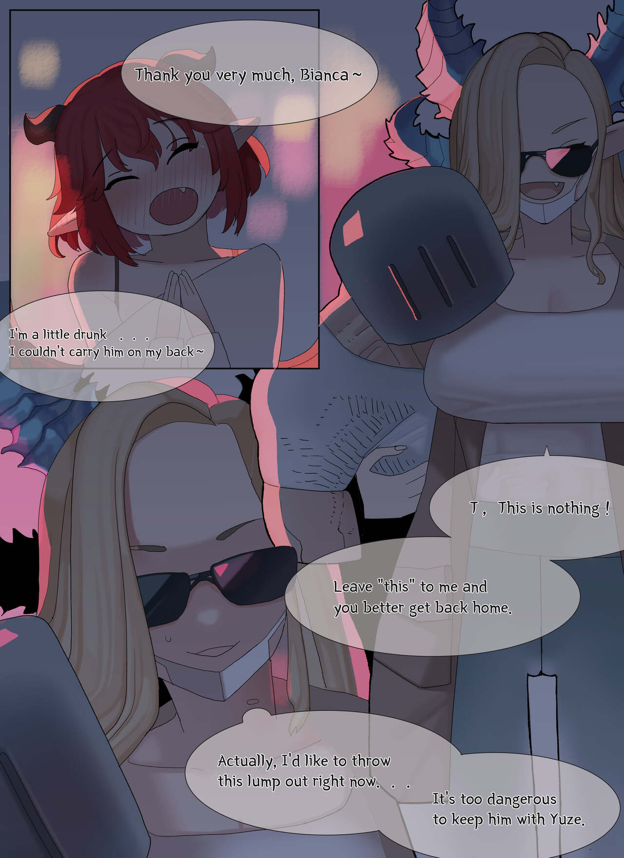 At the motel, with bianca - Page 2