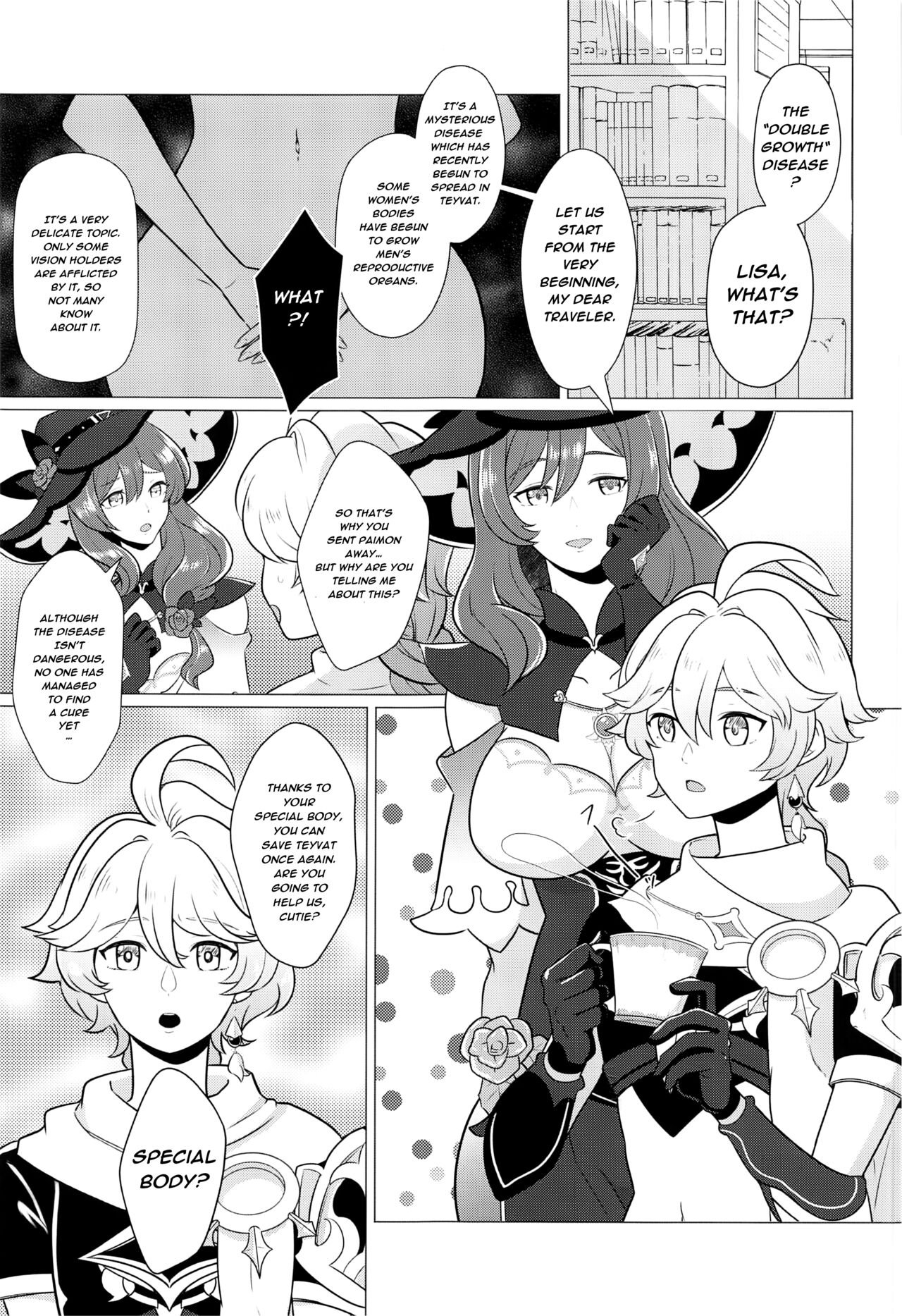 Futanari Senyou Tabibito Clinic - Page 3