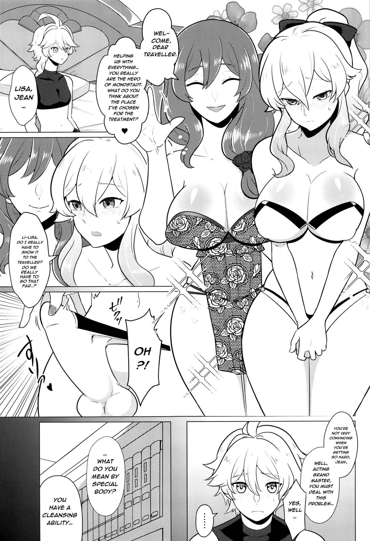 Futanari Senyou Tabibito Clinic - Page 4