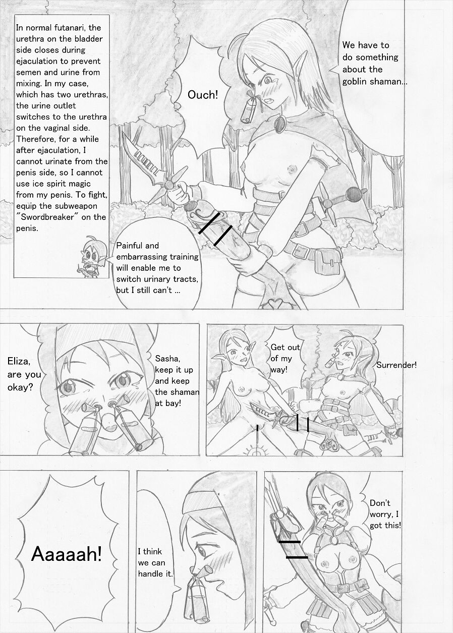 Futanari Boukensha no Kunan - Page 35