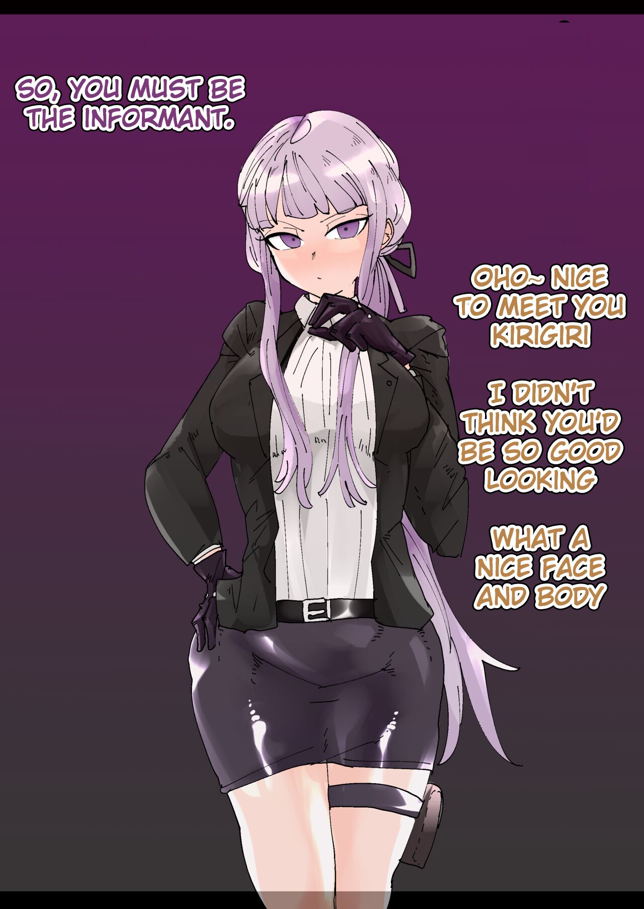 Kirigiri-san Netorare Bitch Ochi - Page 1