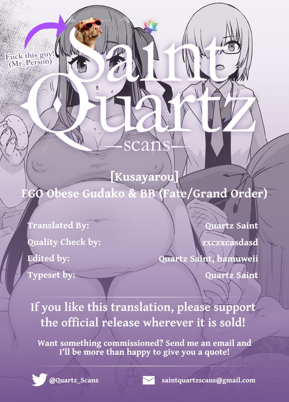 FGO Obese Gudako & BB - Page 3