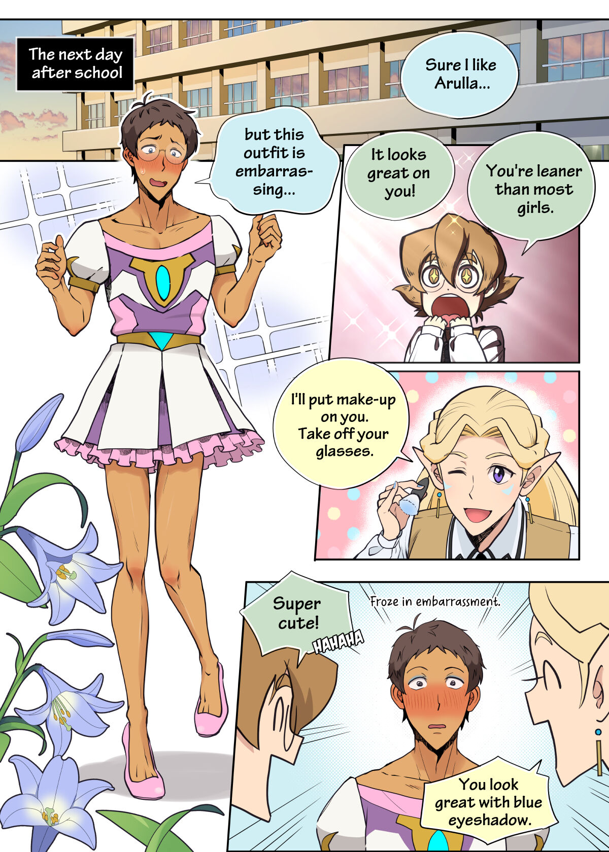 LanSki | Boyfriend in a skirt - Page 14