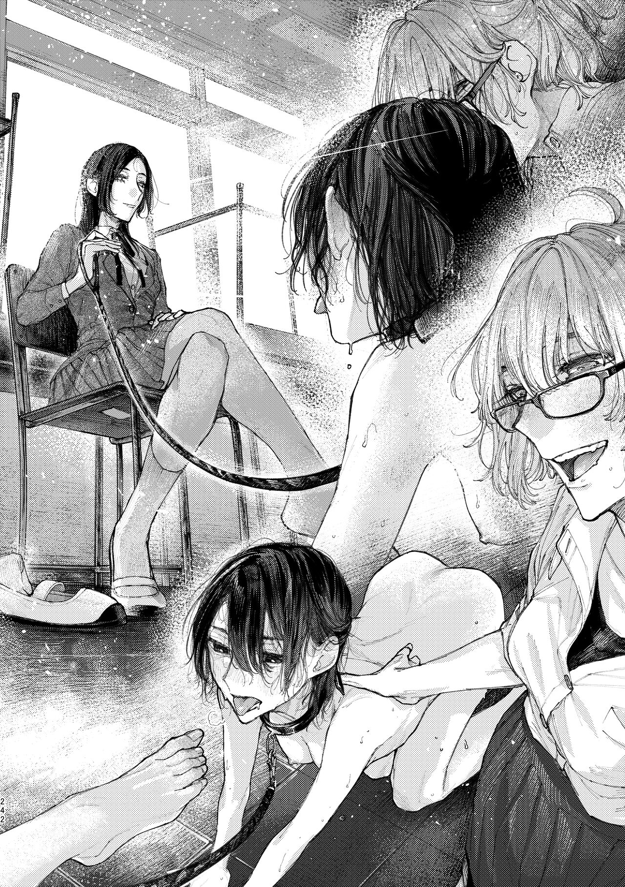 3P Yuri Ecchi Anthology - Page 243