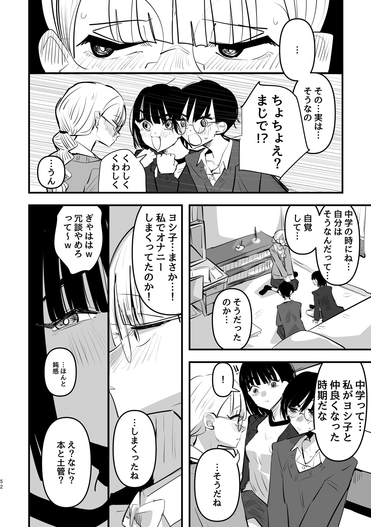 3P Yuri Ecchi Anthology - Page 53