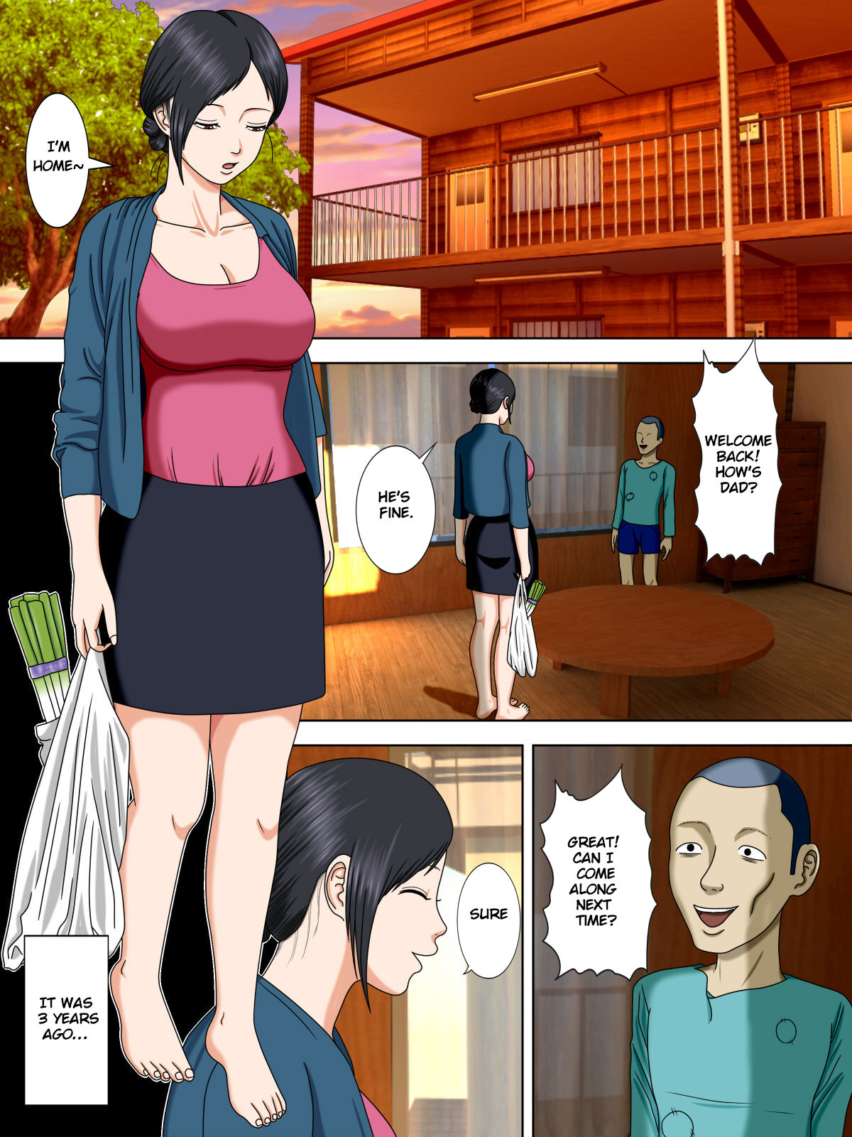 Otto wa Gokuchuu, Ippou Tsuma wa... 1 - Page 3