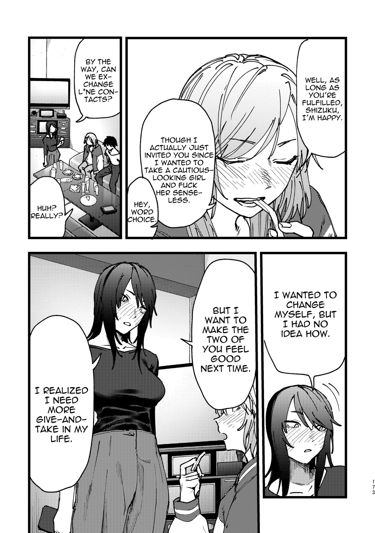 3P Yuri Ecchi Anthology - Page 174