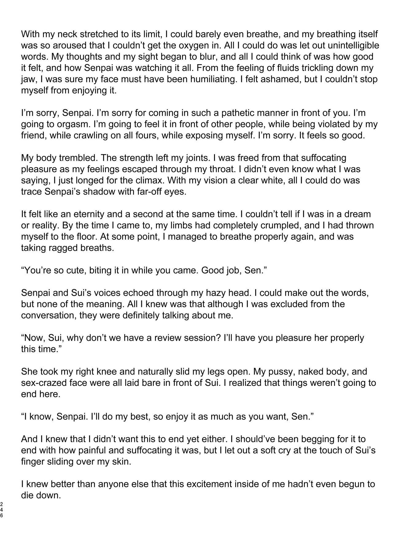 3P Yuri Ecchi Anthology - Page 247