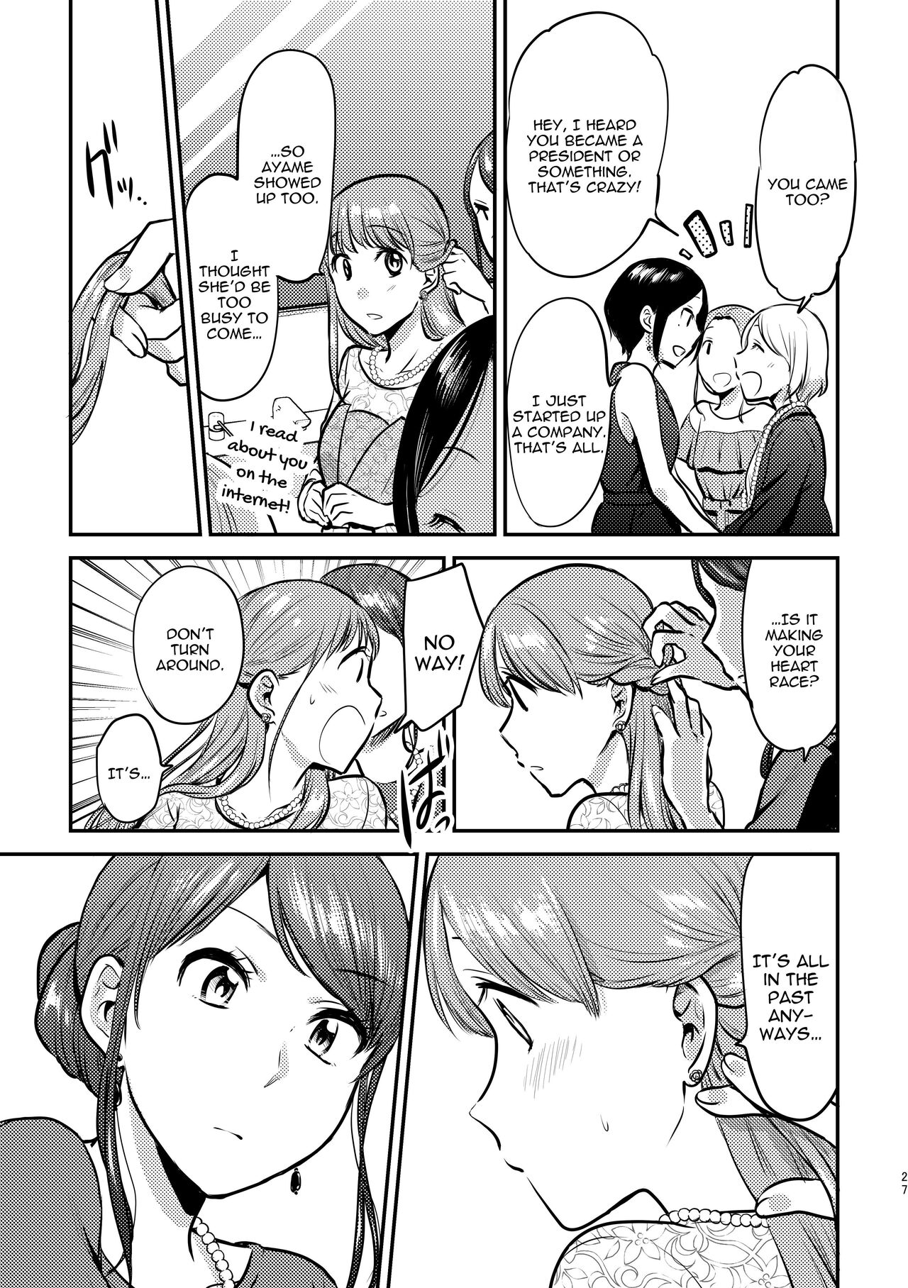 3P Yuri Ecchi Anthology - Page 28