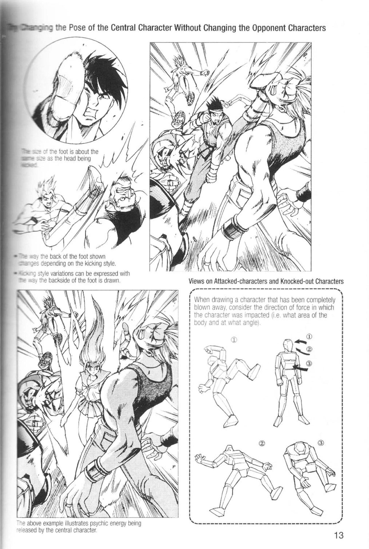 How To Draw Manga Vol. 23 Illustrating Battles - Page 14