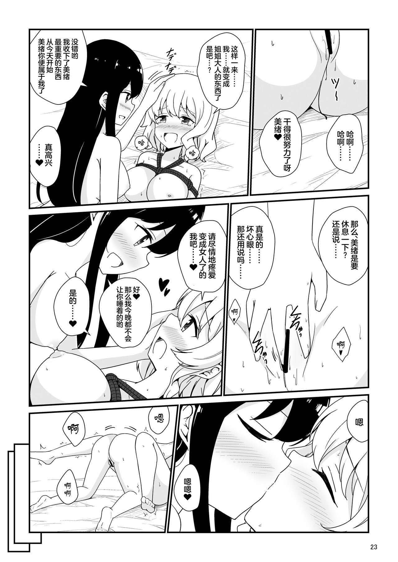 Watashi, Onee-sama no Yuri Dorei ni Narimasu - Page 24