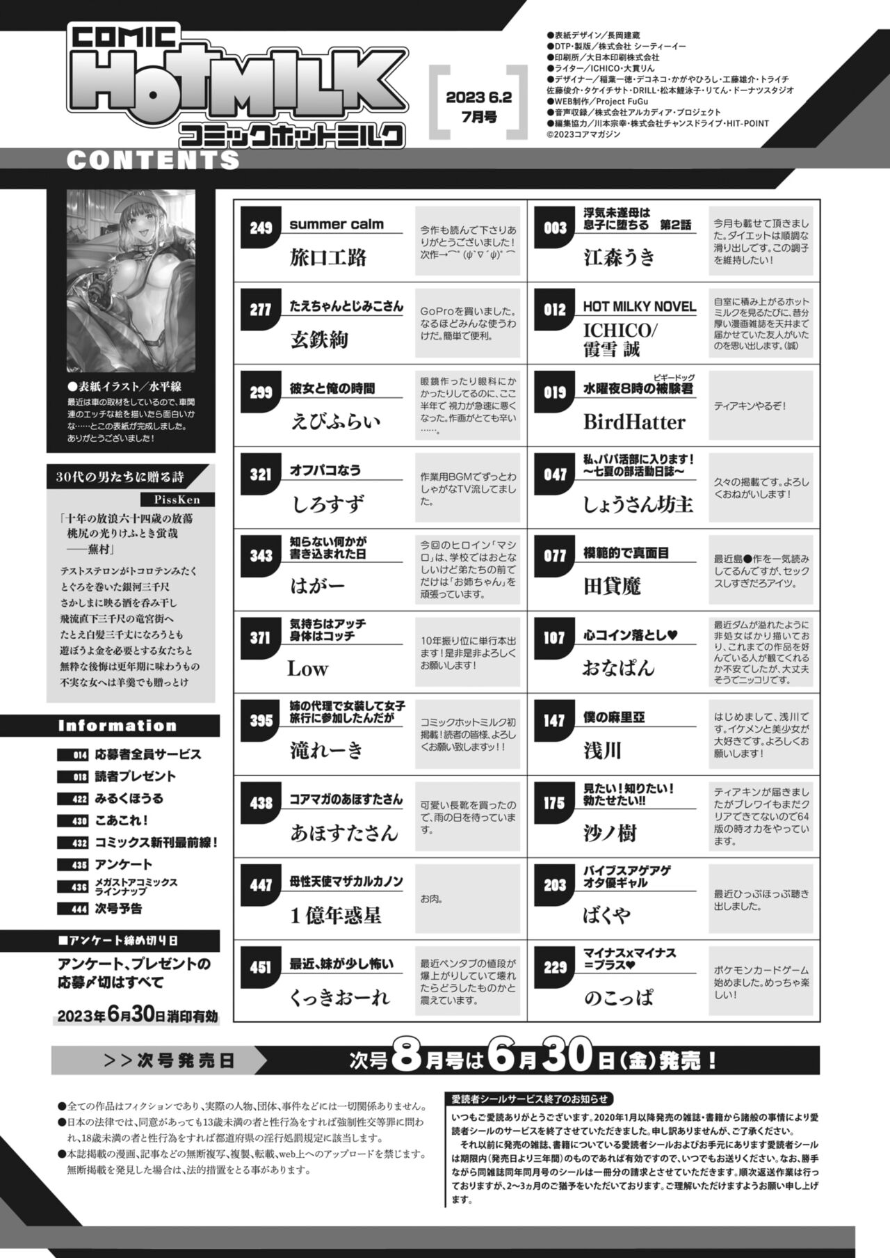 COMIC HOTMILK 2023-07 - Page 2