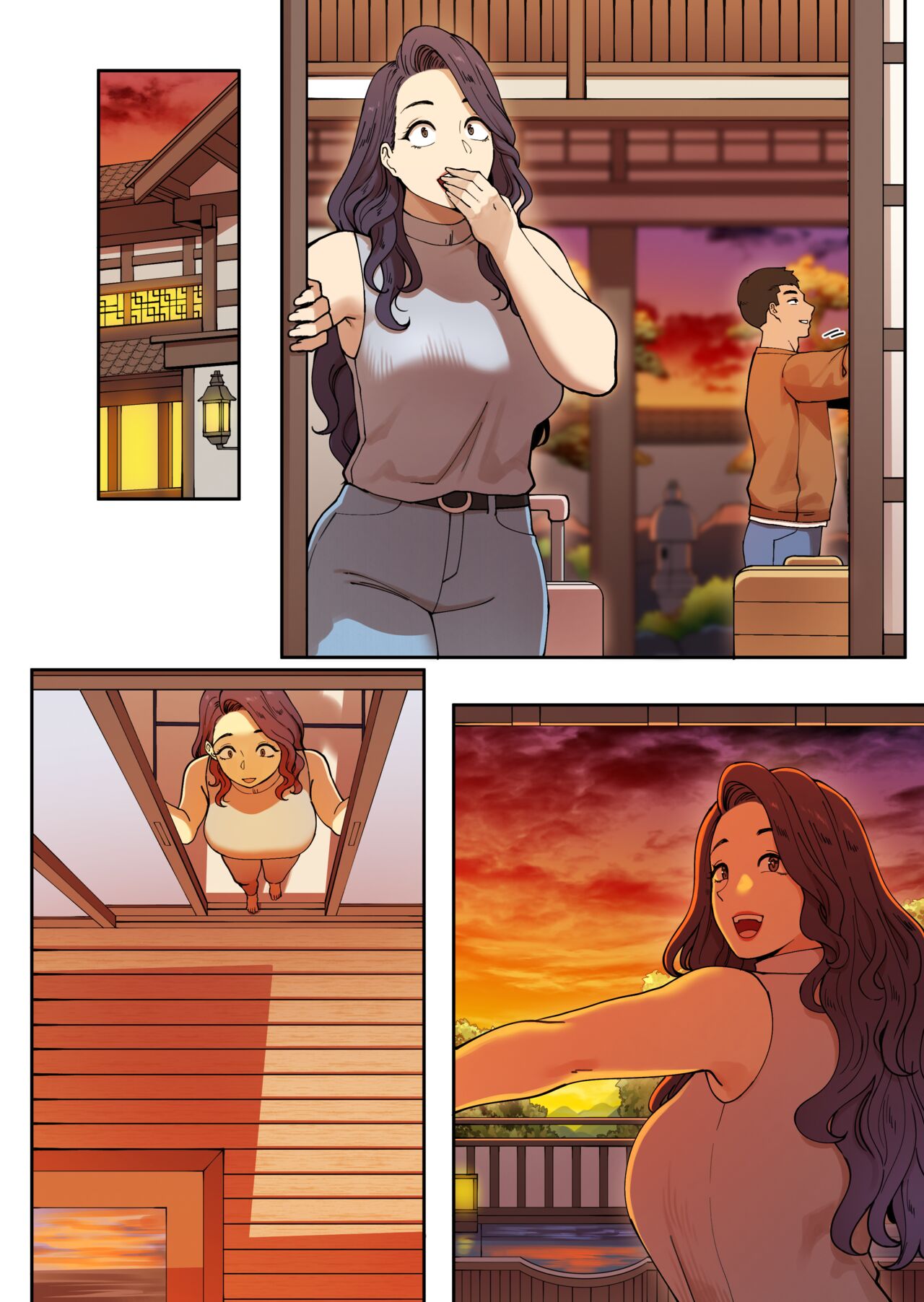 Delivery MILF Onsen episode - Page 31